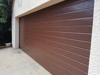 Double Aluzinc Garage Doors