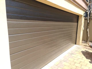 Double Aluzinc Garage Doors