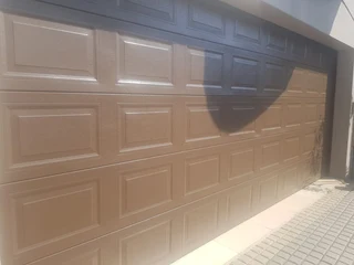 Double Aluzinc Garage Doors