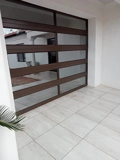 Framed Aluminium Garage Doors