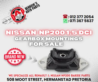 Nissan Np200 1.5 Dci ( New Gearbox Mountings ) For Sale