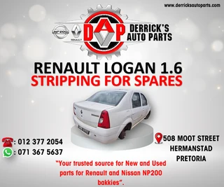 Renault Logan 1.6 ( Stripping For Spares )