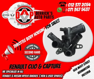 Renault Clio &amp; Capture ( New Throttle Bodies ) For Sale