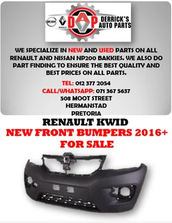 Renault Kwid 2016&#43; ( New Front Bumpers )for Sale