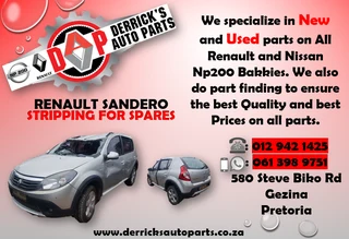 Renault Sandero ( Stripping For Spares)