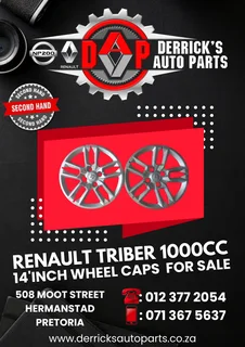 Renault Triber 1000cc 2025 ( Second Hand 14&#39;inch Wheel Caps ) For Sale