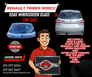Renault Triber 1000 Cc Second Hand ( Rear Windscreen ) For Sale