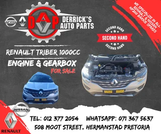 Renault Triber 1000cc (second Hand Engine & Gearbox That Has 5040 Kilos On The Clock) For Sale