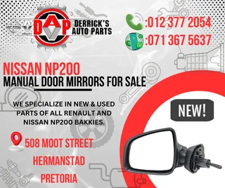 Nissan Np200 ( New Manual Door Mirrors )for Sale