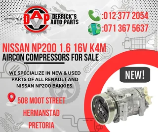 Nisssan Np200 1.6 16v K4m ( New Aircon Compressors) For Sale