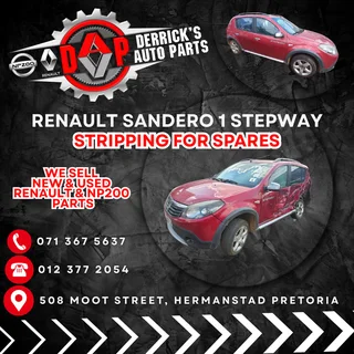 Renault Sandero 1 Stepway ( Stripping For Spares)