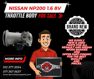 Nissan Np200 1.6 8v ( New Throttle Body )for Sale