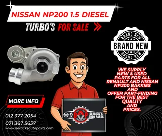 Nissan Np200 1.5 Diesel ( New Turbo's ) For Sale