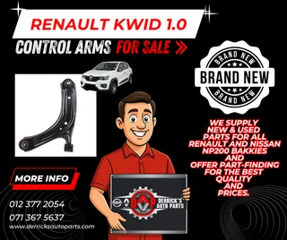 Renault Kwid 1.0 ( New Control Arms ) For Sale