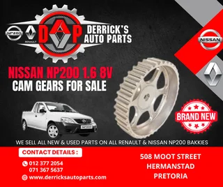 Nissan Np200 1.6 8v ( Cam Gears ) For Sale