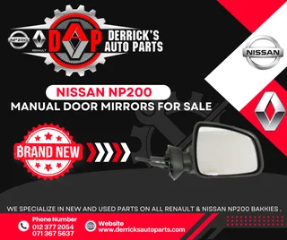 Nissan Np200 ( New Manual Door Mirrors ) For Sale