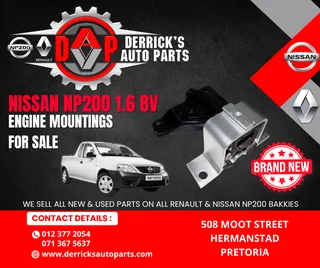 Nissan Np200 1.6 8v ( New Engine Mountings ) For Sale