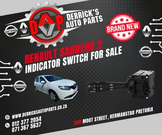 Renault Sandero 2 ( New Indicator Switches ) For Sale