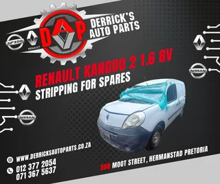 New Arrival!! Renault Kangoo 2 1.6 8v ( Stripping For Spares)
