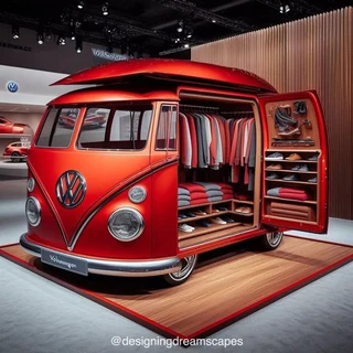 Introducing the Nostalgic VW Kombi Replica – The Ultimate Retail &amp; Display Unit