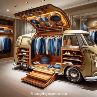 Introducing the Nostalgic VW Kombi Replica – The Ultimate Retail &amp; Display Unit
