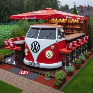 Ultimate  VW Kombi Replica Bar – Classic Style, Unforgettable Experience