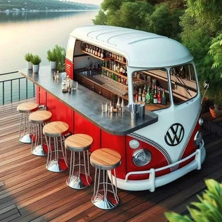 Ultimate  VW Kombi Replica Bar – Classic Style, Unforgettable Experience