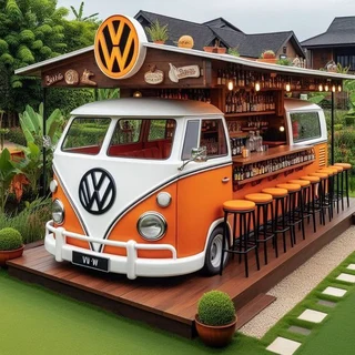 Ultimate  VW Kombi Replica Bar – Classic Style, Unforgettable Experience