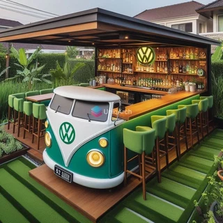 Ultimate  VW Kombi Replica Bar – Classic Style, Unforgettable Experience