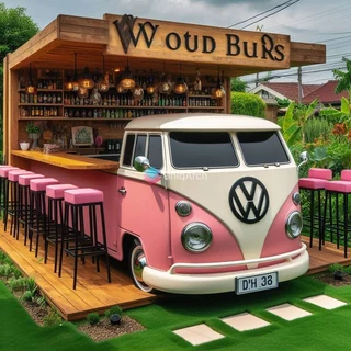Ultimate  VW Kombi Replica Bar – Classic Style, Unforgettable Experience