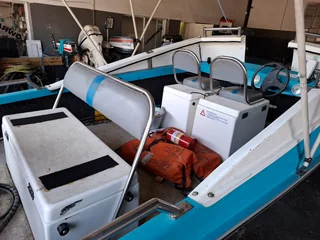 Z CRAFT HUSTLER 4.2MT FWD CONSOLE ON TRAILER