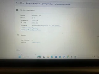 HP Ryzen 7 Windows 11 Pro  Laptop with AMD Radeon Graphics Card Model:15s-eq1xxx
