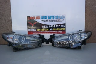 Mazda 6 left and right side headlights
