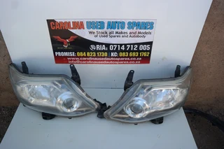 Toyota Fortuner D4d left and right side headlights