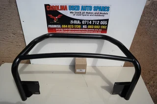 Nissan NP200 nudge bar with moulding bars
