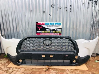 Toyota Corolla Cross complete front bumper (no badge)
