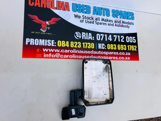 Toyota Land Cruiser 76/79 right side manual mirror housing (No glass)