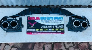 Mercedes Benz W177 A-Class A35 AMG left and right side exhaust mufler with housing