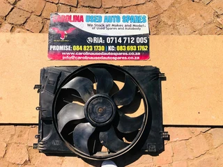 Mercedes Benz W204 C200 C250  radiator fan with motor