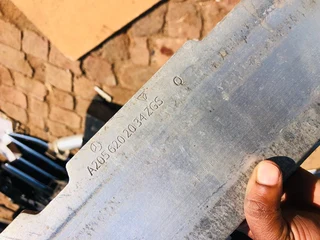 Mercedes Benz W205 C-class C180/C200 front bumper reinforcement/stiffener