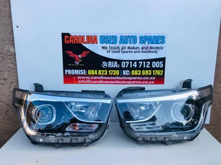 Hyundai H1 Starex left and right side headlights.
