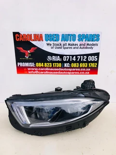 Mercedes Benz W257 CLS 63 AMG left side (multibeam) headlight.