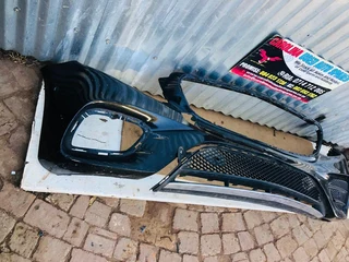 Mercedes Benz W213 E-Class AMG front bumper with bumper grill and fog light cover