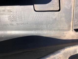 Mercedes Benz W213 E-Class AMG front bumper with bumper grill and fog light cover