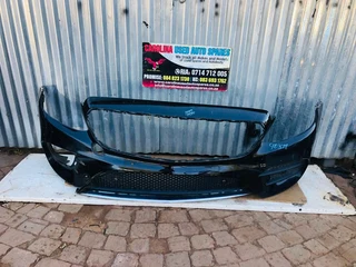 Mercedes Benz W213 E-Class AMG front bumper with bumper grill and fog light cover