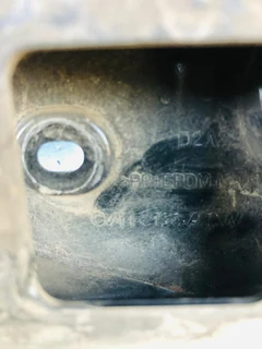 Ford Kuga front bumper with upper grill and left fog light cover