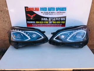 Mercedes Benz E-class W212 (intelligent light system) left and right side headlights