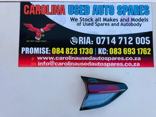 Opel Corsa F left side inner taillight (tailgate)