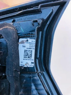 Opel Corsa F left side inner taillight (tailgate)