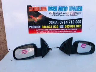 Opel Corsa left and right side manual mirror